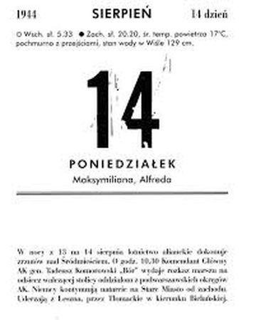 14 Sierpnia